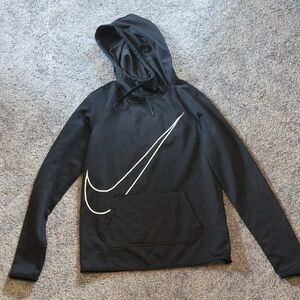 Nike Black Sweater with Swoosh Design
